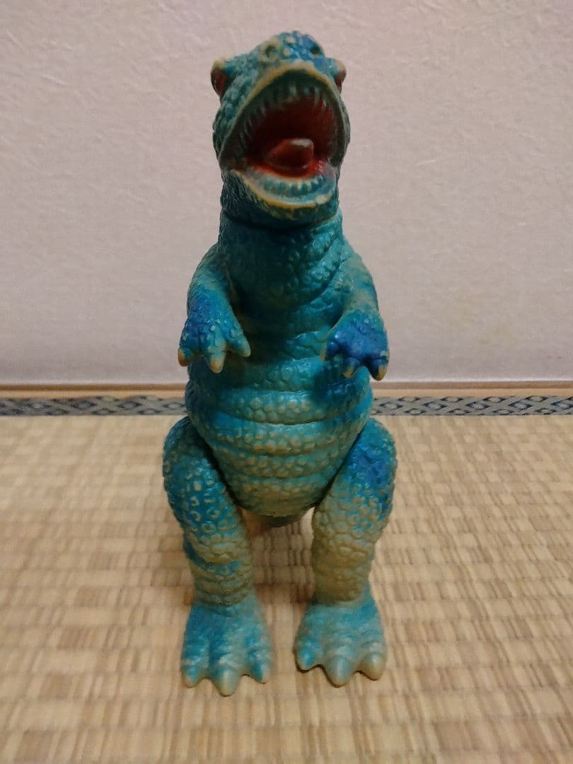 マルサン　ソフビ　ゴロザウルス　当時物　ゴジラ　ブルマァク　東宝