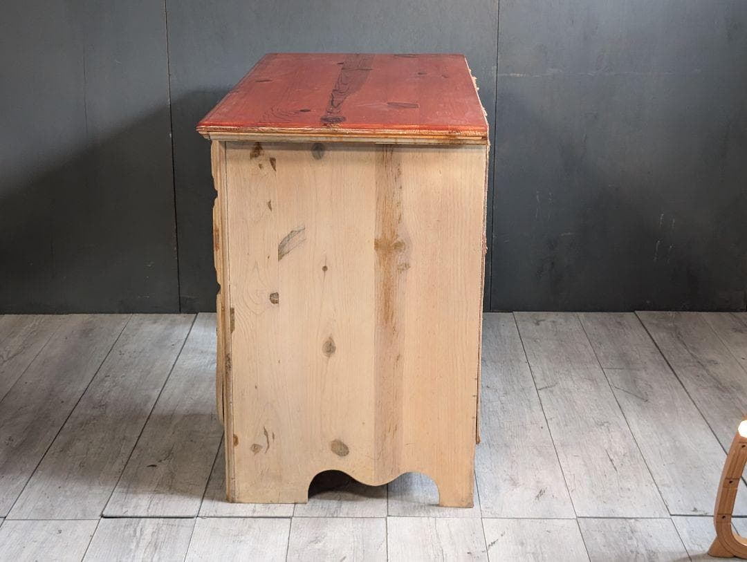 USスタイル　アンティーク　ヴィンテージ　デスク　カントリー調　綺麗な木目　IZ