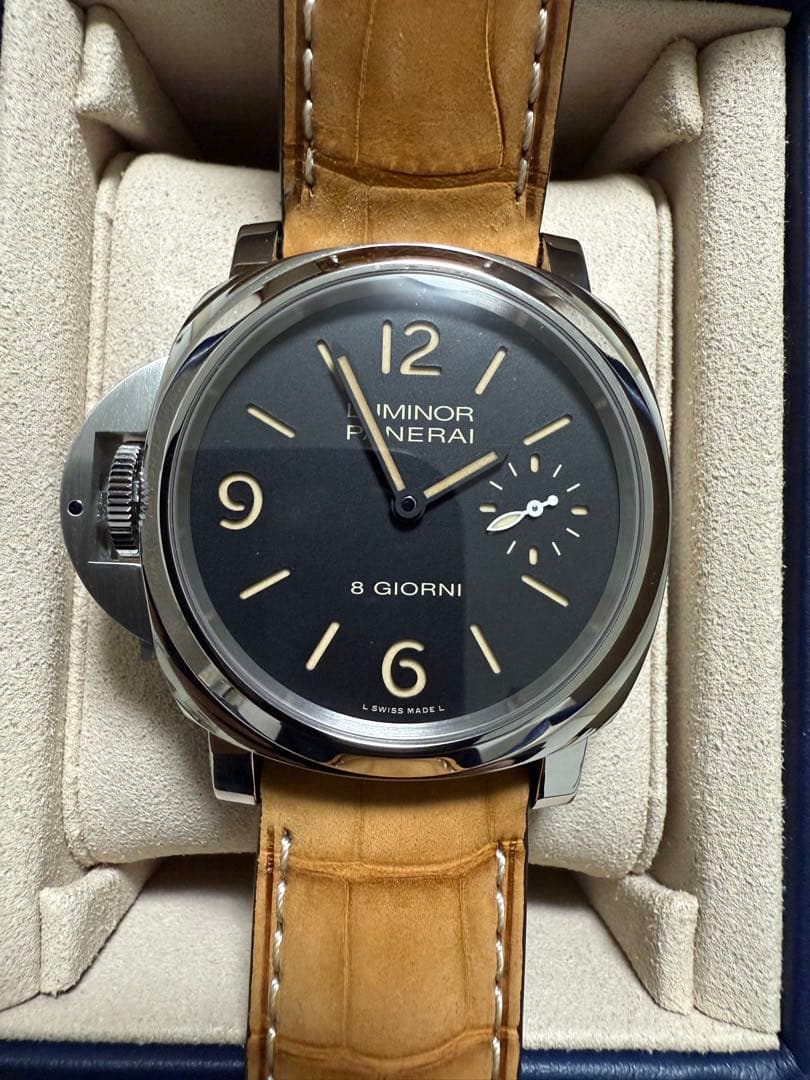 ふ*ぷ様 パネライ　ルミノール デストロ オット ジョルニ　保証書、箱等完品