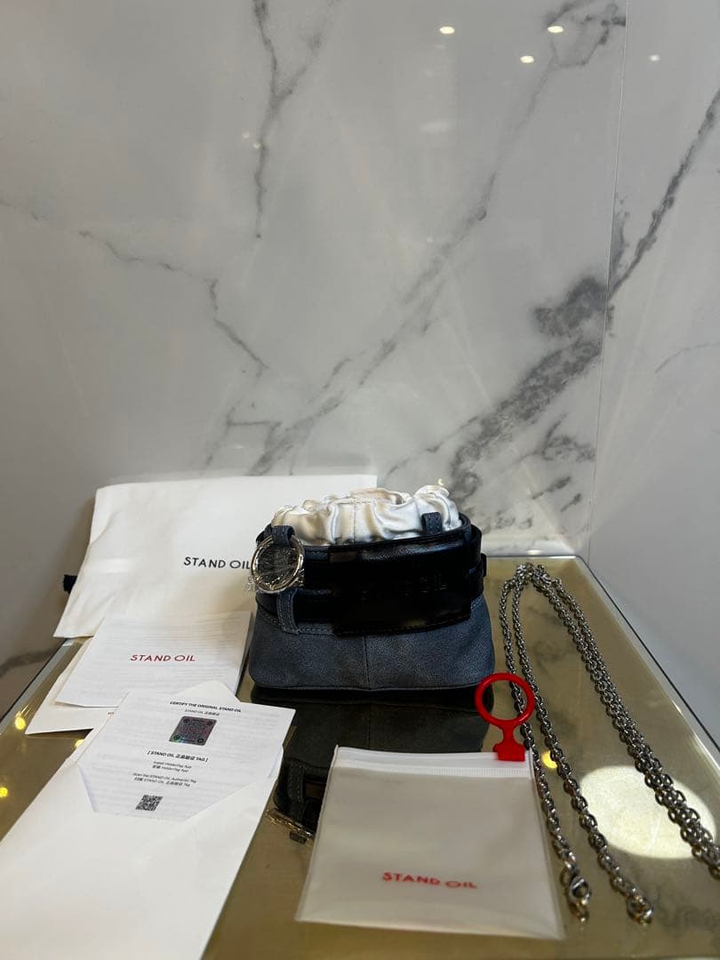 STANDOIL ミニバック　スタンドオイル　韓国　チェーン　ポーチ