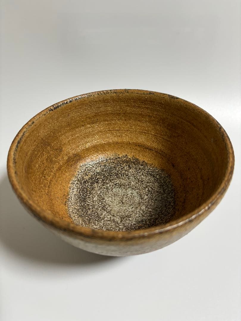 唐津焼　無名窯　福田忠夫造　窯変　抹茶碗　茶道具　茶碗