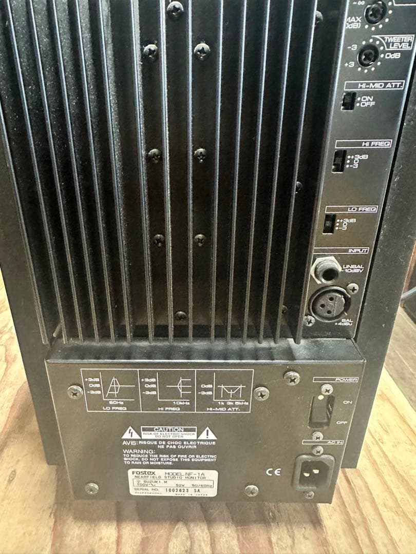 Fostex NF-1A スタジオモニタースピーカー　2台