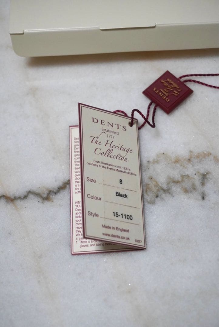 新品　DENTS デンツ　スマホタッチ対応　ブラック