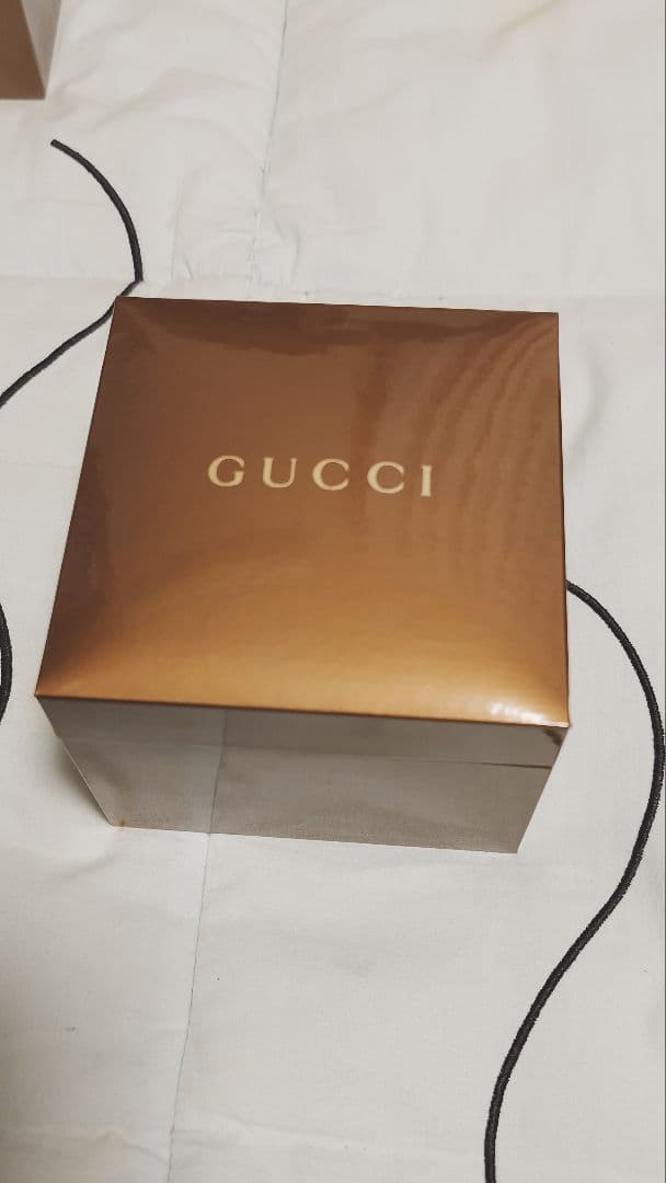 GUCCI シェリーライン レザーベルト 時計
