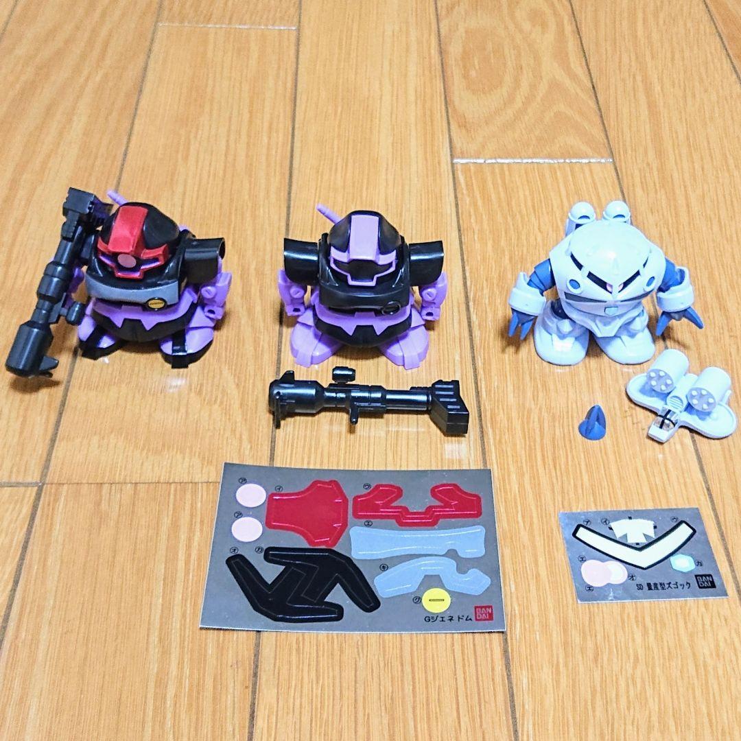 SDガンダム　Gジェネレーション　ドム ×３体　量産型ズゴック