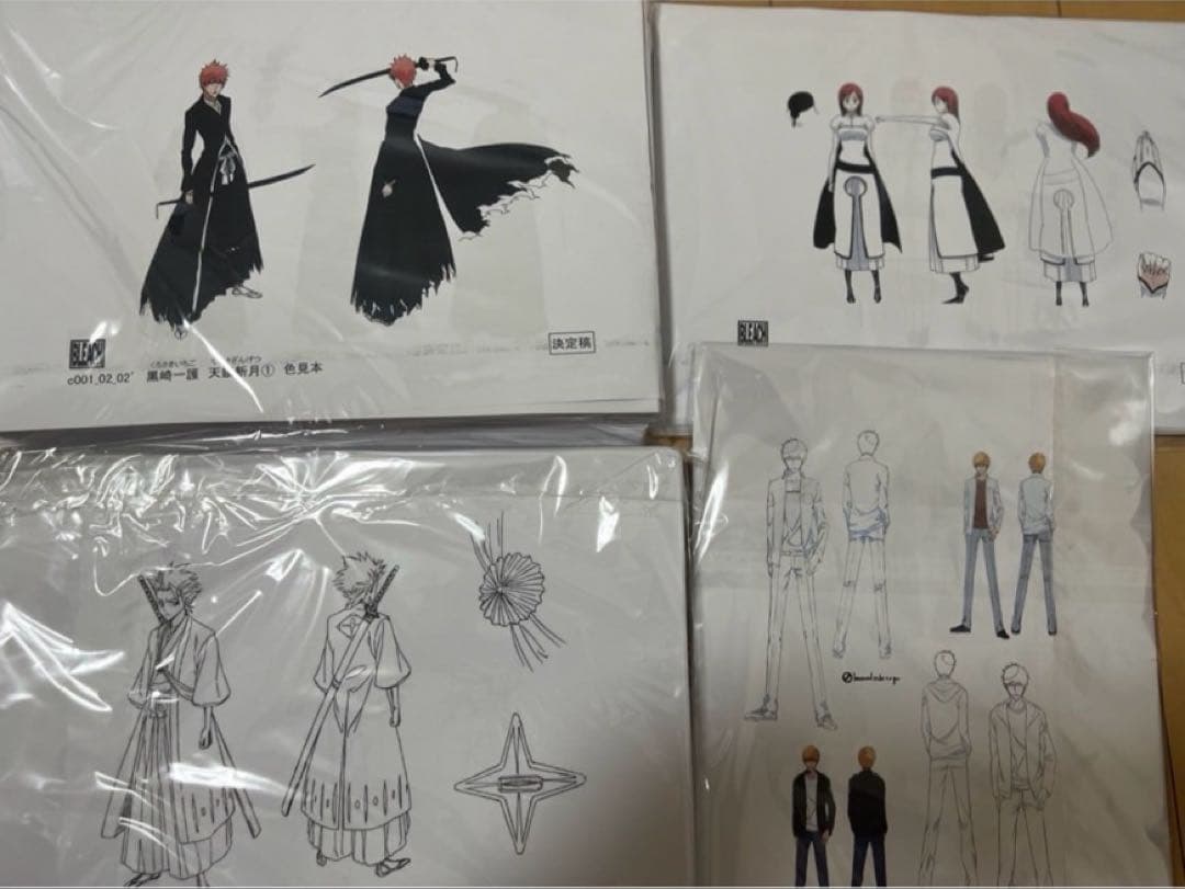 BLEACHブリーチシリーズ設定資料セット　総数505枚