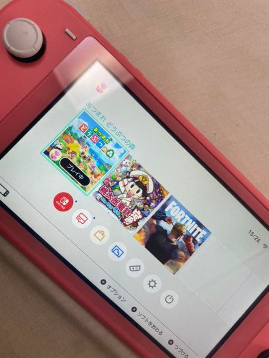ニンテンドースイッチライトコーラル