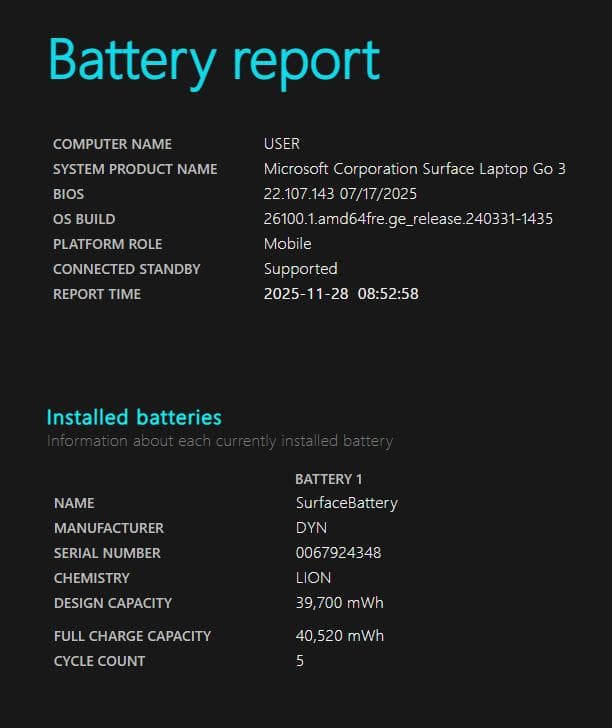 Windowsノート本体 Surface Laptop go3 i5/ 1TB / 16GB