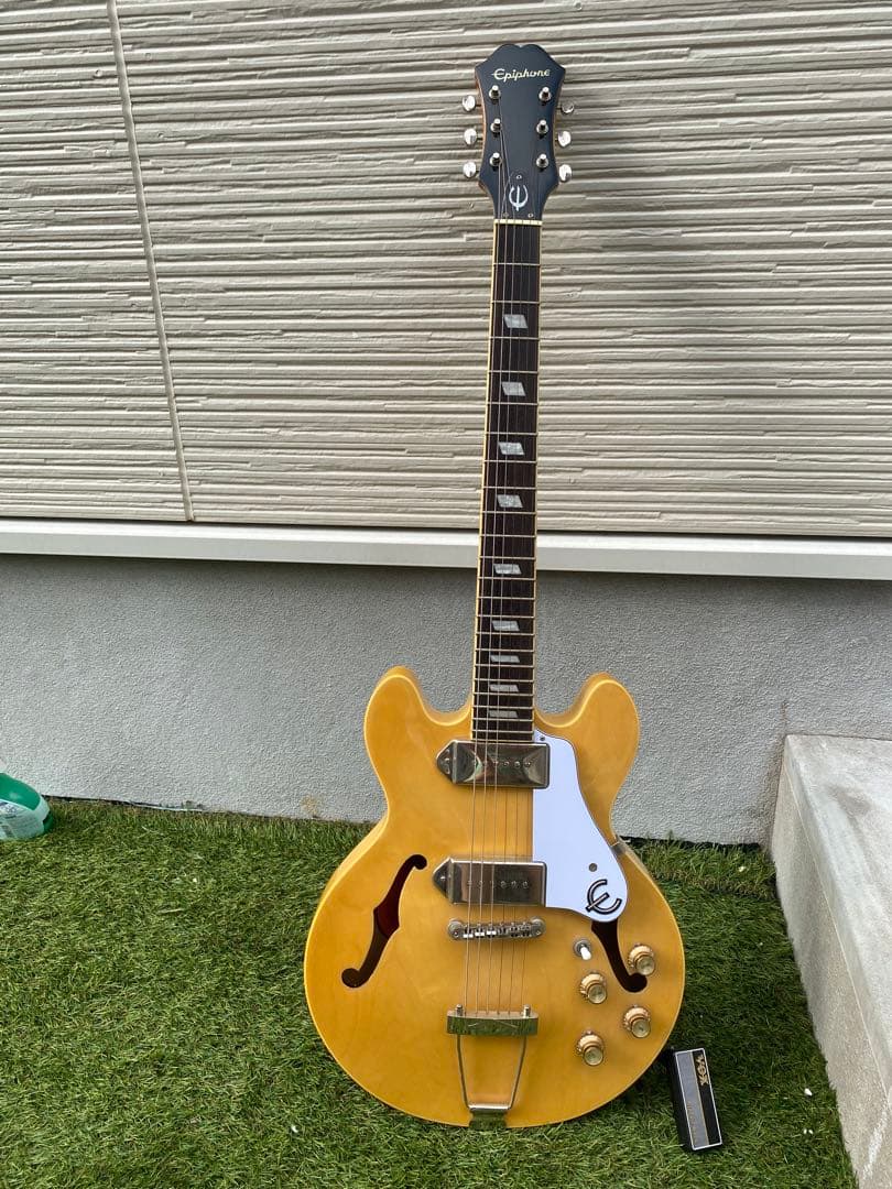 Epiphone Casino Coupe NA 初期型　エピフォン　ナチュラル