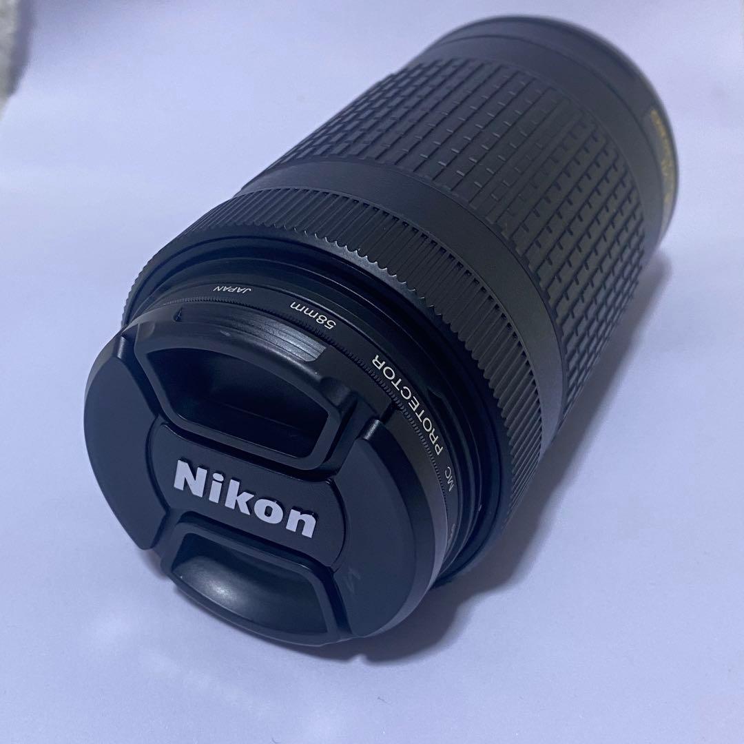 美品❤️Nikon AF-P 70-300mm F4.5-6.3G☆超望遠レンズ