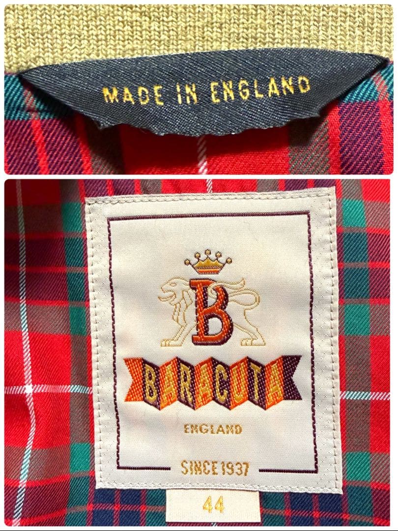 バラクータ G9 ハリントンジャケット ENGLAND製 ヴィンテージ XL