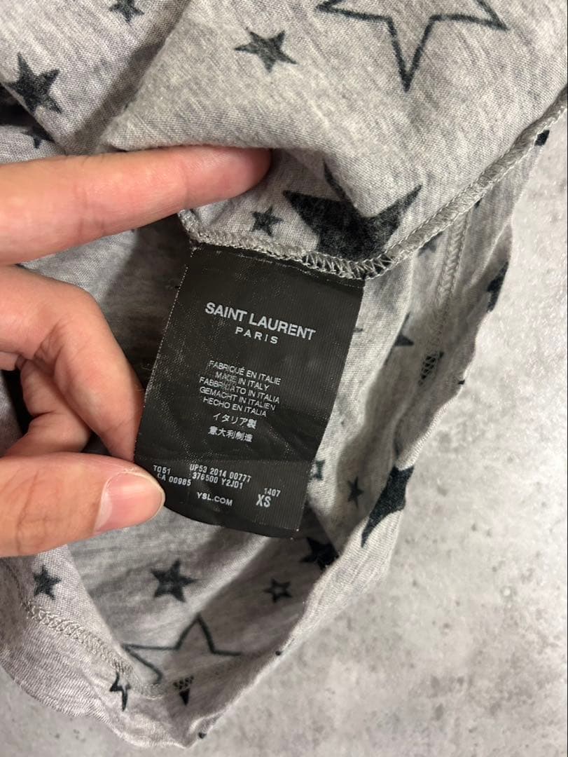 Saint Laurent SS15 スター　Tシャツ