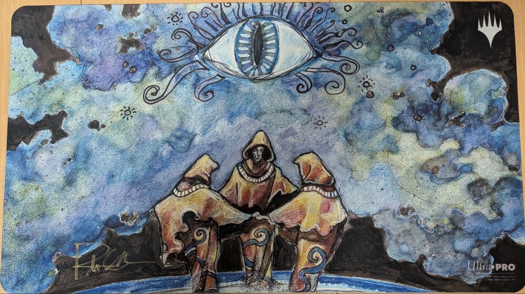 暗黒の儀式 Drak Ritual プレイマット Rebecca Guay