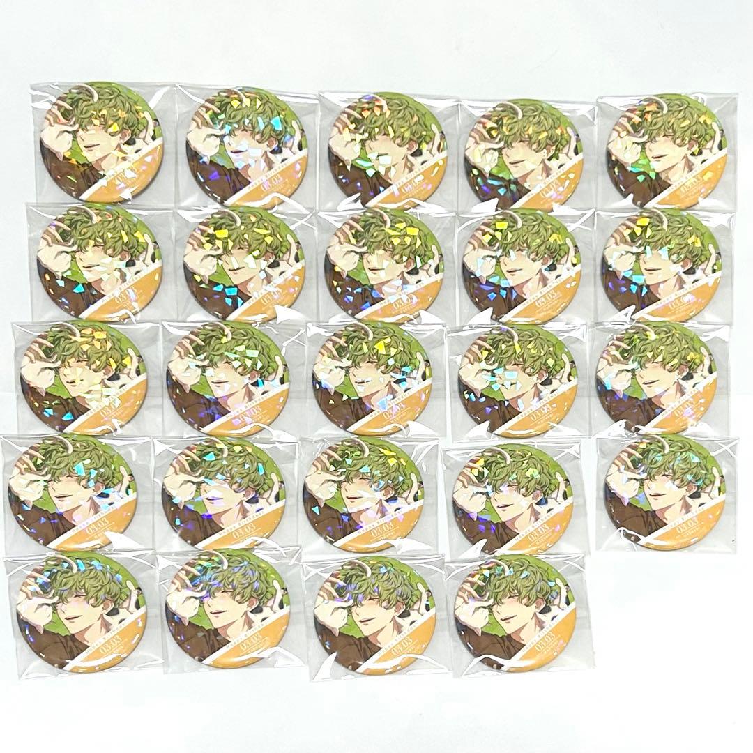 パラライ バースデー 缶バッジ 北斎