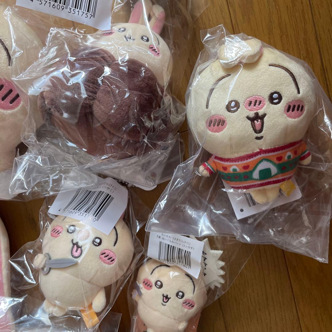 ちいかわ　うさぎ　くじ　7体セット