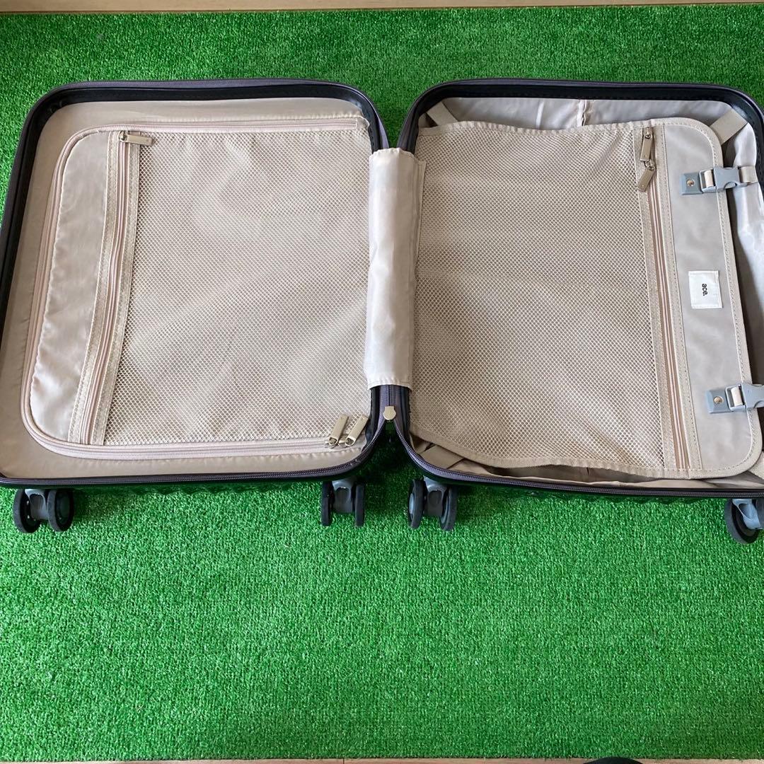 ace. パリセイド 35L キャリーケース　フロントオープン