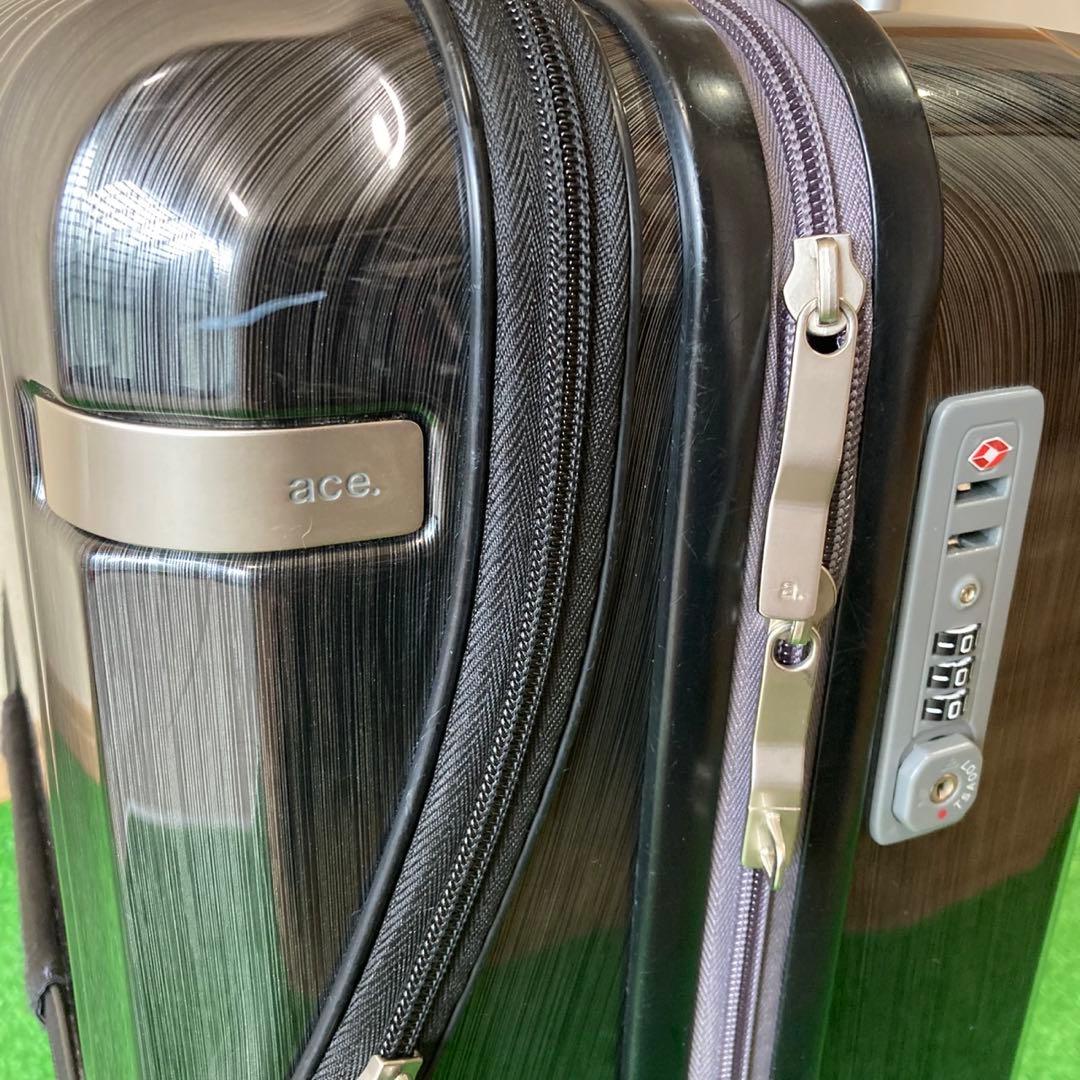 ace. パリセイド 35L キャリーケース　フロントオープン