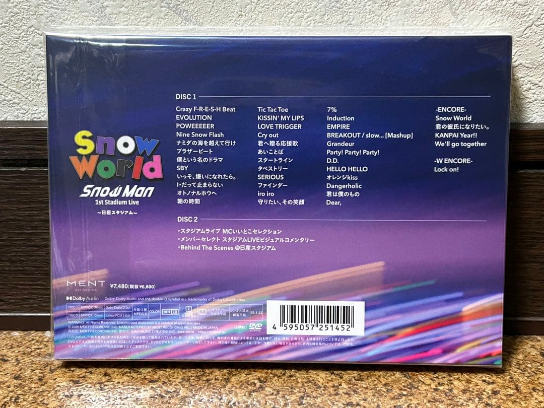 ミュージック Man DVD 1st Stadium Live World