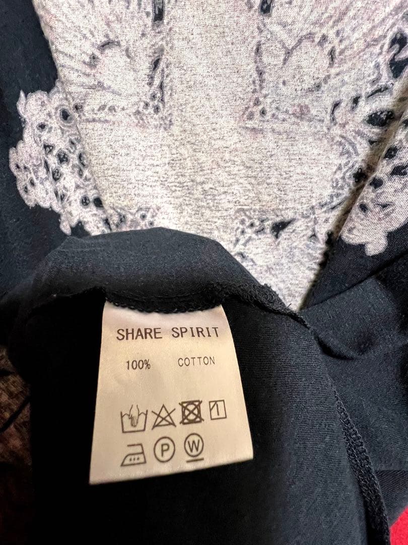 HYDE着用 SHARE SPIRIT クロスレース タンクトップ