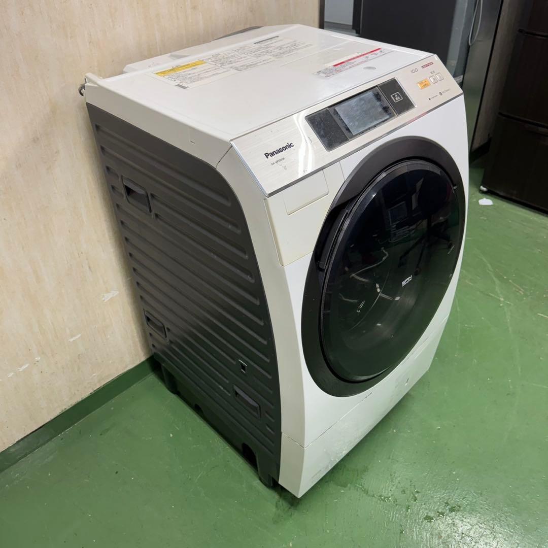 110パナソニックドラム式洗濯機　乾燥付　10/6kg 小型　一人暮らし　右開き