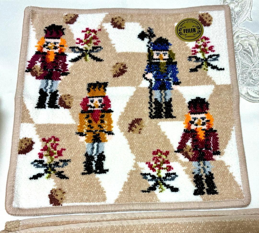 フェイラー　くるみ割り人形　タオル2枚セット