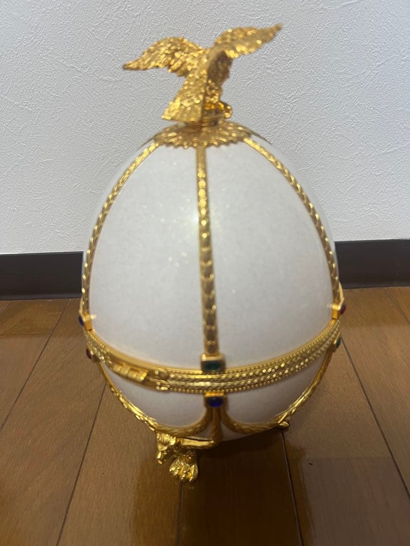 ラドガ インペリアル コレクション イースターエッグ パール ホワイト