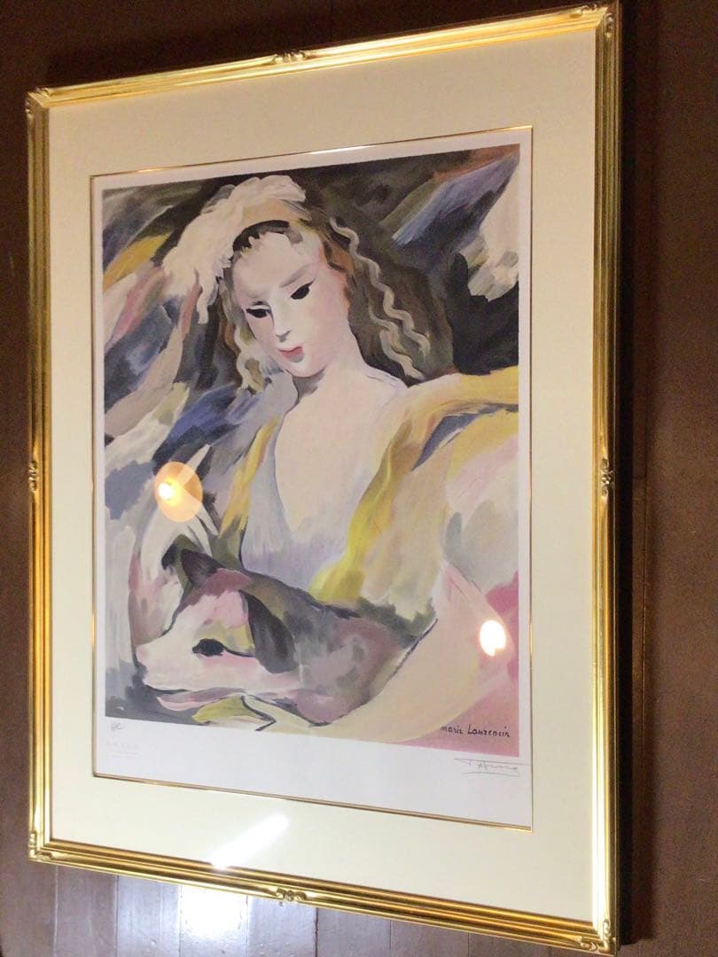 ◉真作保証◉マリー ローランサン◉美品 リトグラフ He版◉正規ADAGP認可