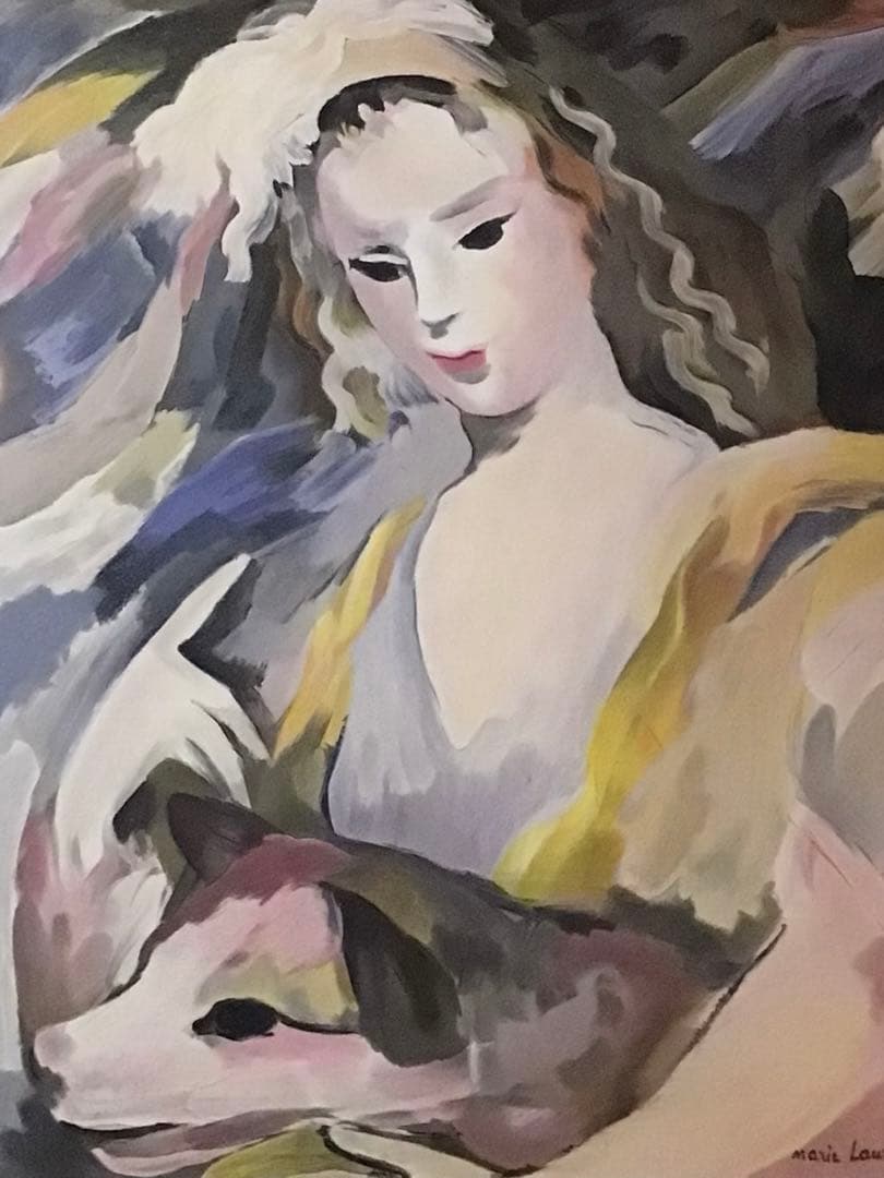 ◉真作保証◉マリー ローランサン◉美品 リトグラフ He版◉正規ADAGP認可