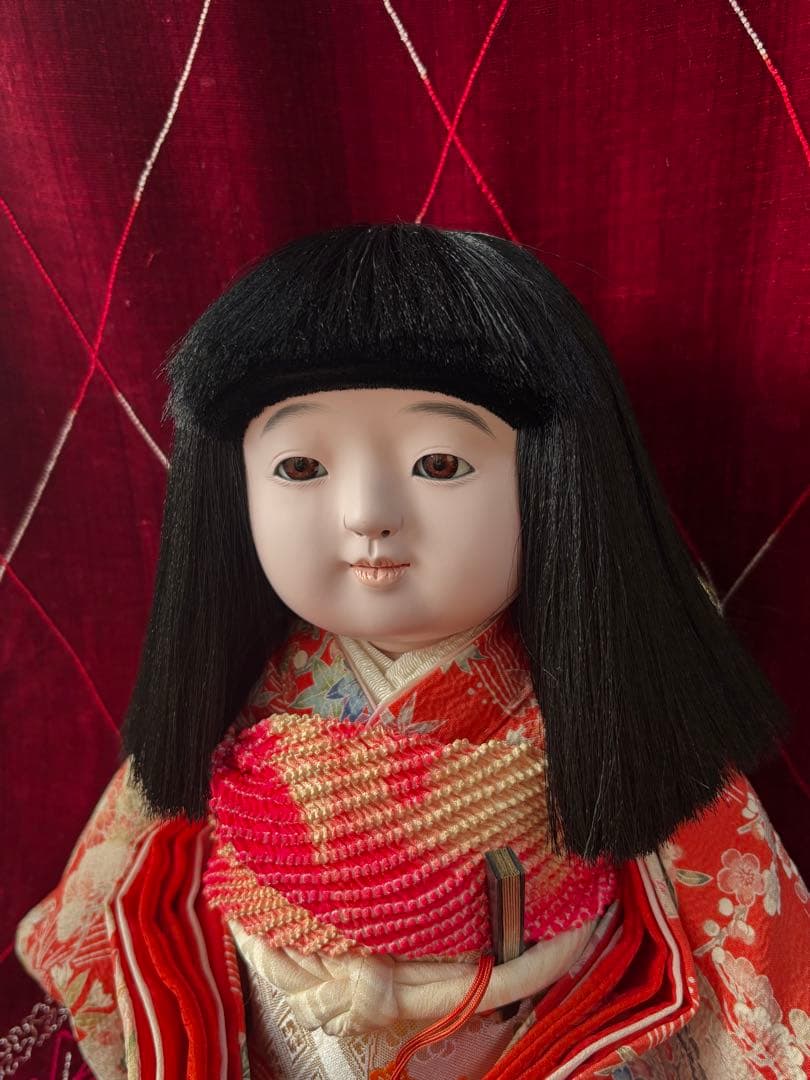 市松人形 かぎ屋謹製 日本人形 和人形 ビスクドール