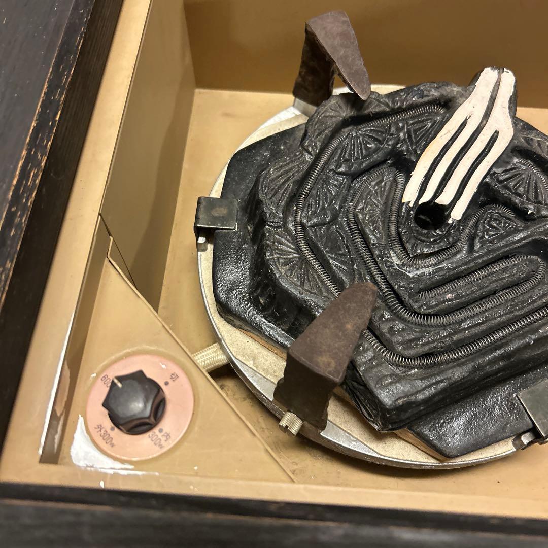 焼杉 置炉 置き炉 野々田 炭型 電熱器