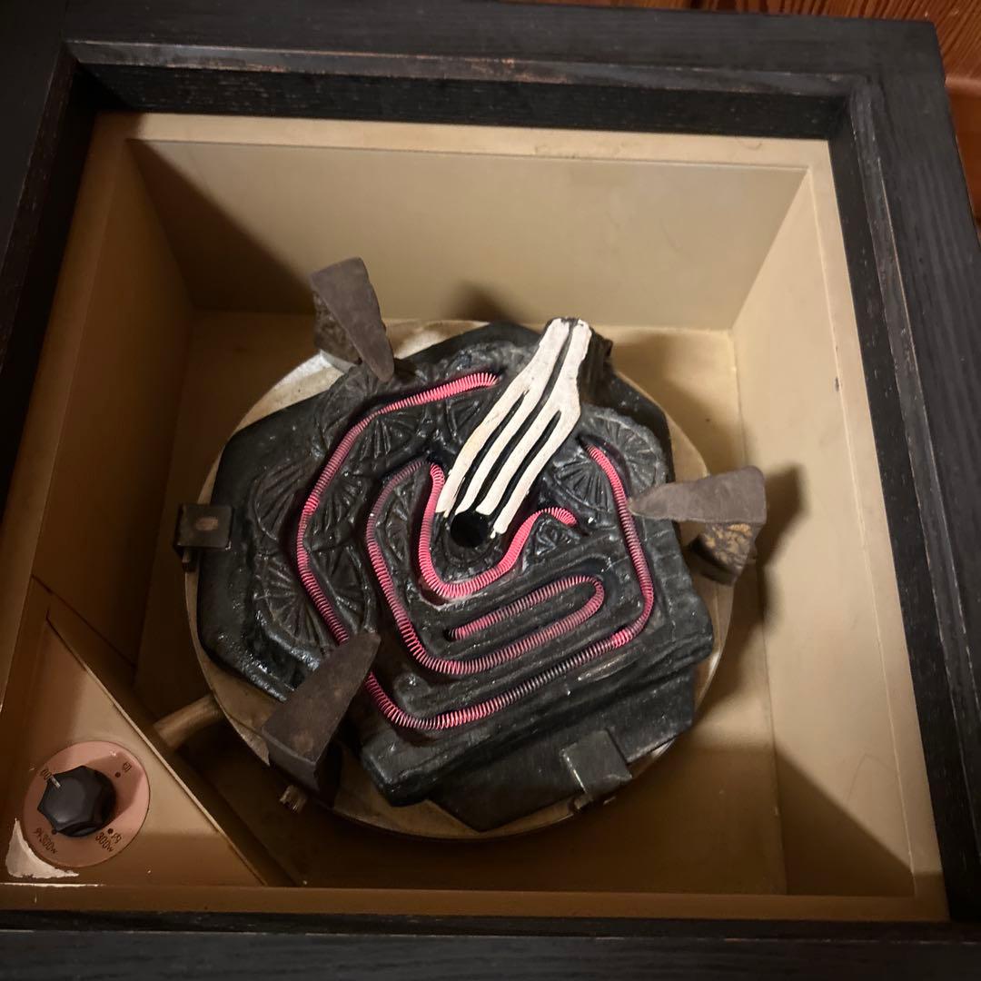 焼杉 置炉 置き炉 野々田 炭型 電熱器