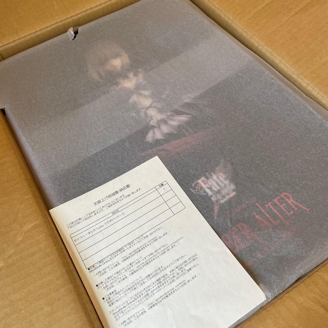 Fate セイバー・オルタ　hakuコラボパッケージ　フィギュア