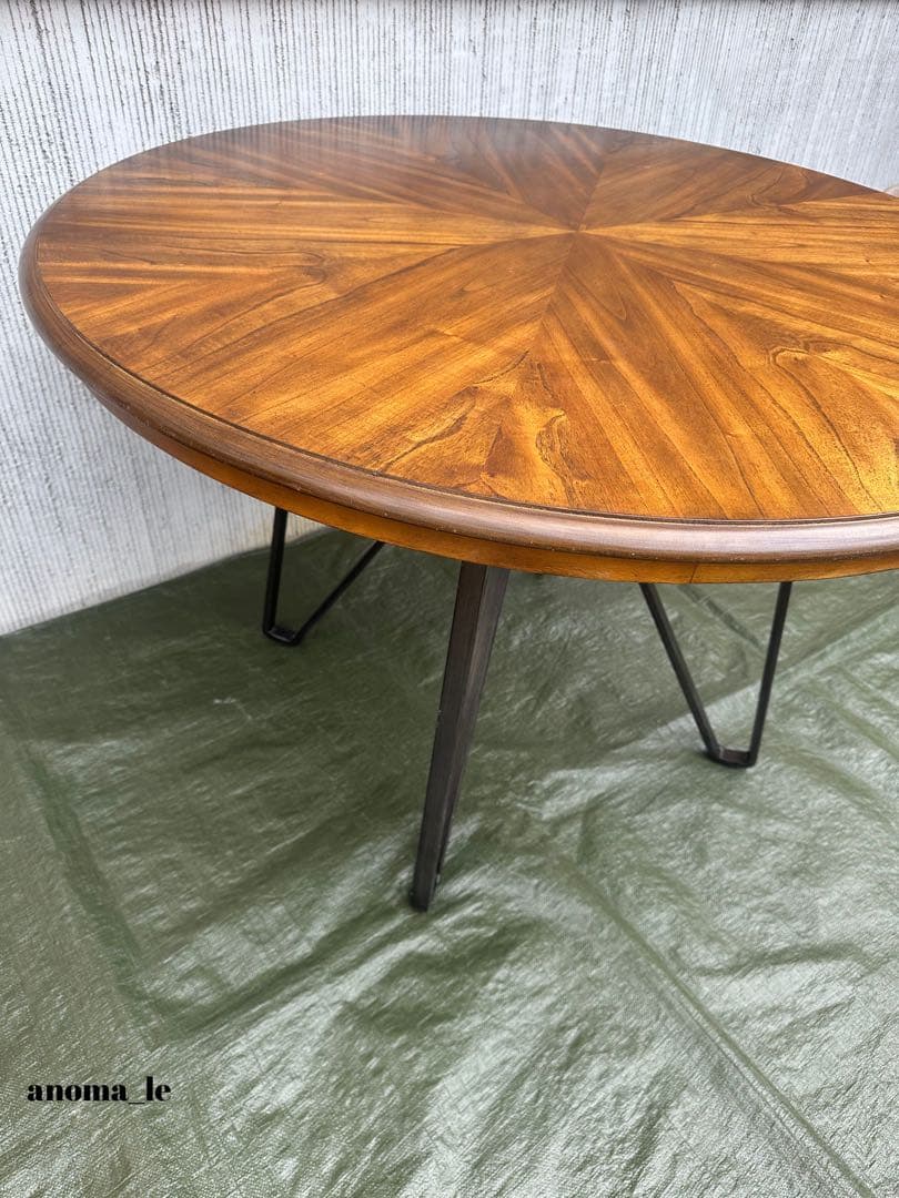 【ラウンドテーブル】Ashley　furniture　アメリカンスタイル