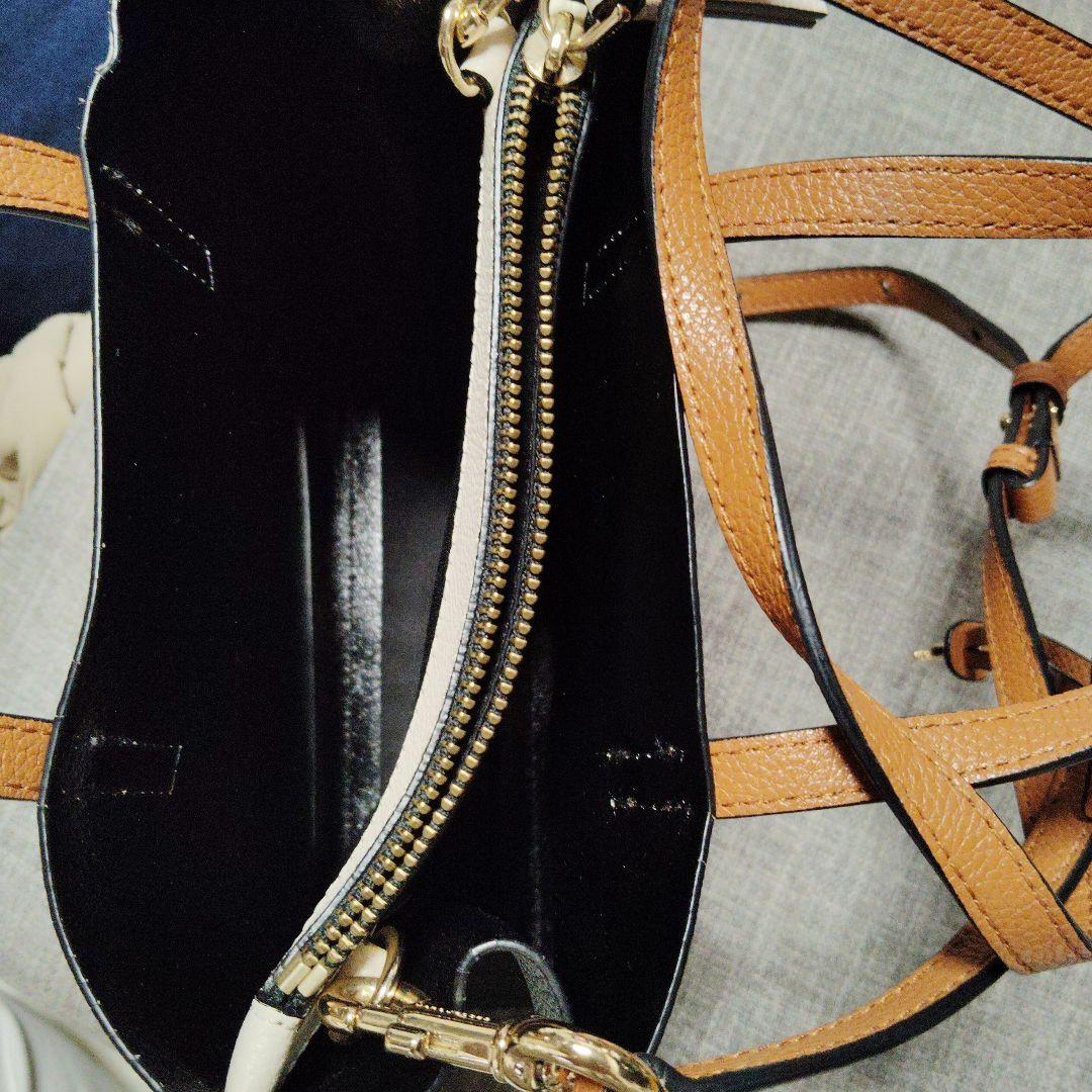 MARC JACOBS バイカラー ショルダーバッグ