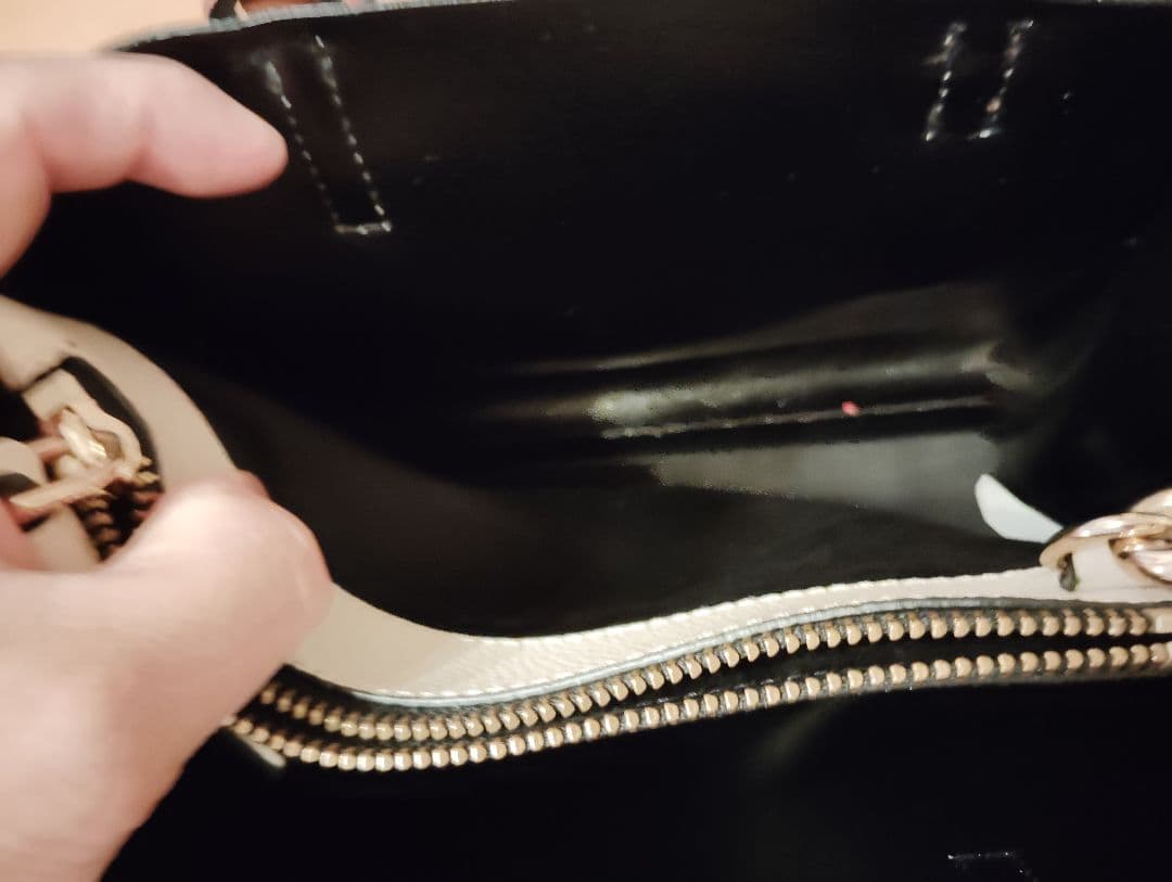 MARC JACOBS バイカラー ショルダーバッグ