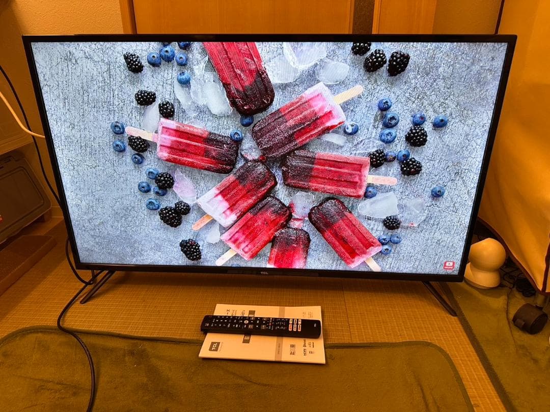 TCL 40S515 スマートテレビ　40型　アプリ内蔵式 21年製　超極美品！