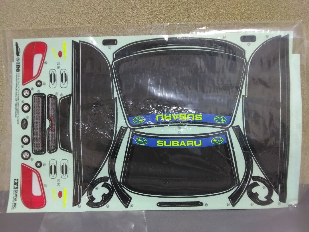 タミヤ　1/10ラジコンボディ　インプレッサ WRC 2001 レア