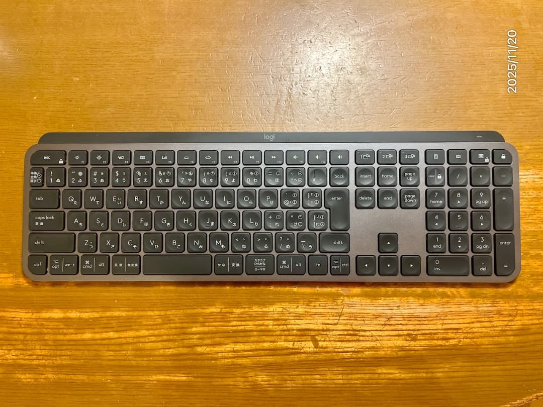 美品　ロジクール KX800 MX KEYS　JIS配列　付属品完備