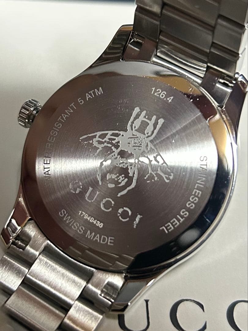 新品 GUCCI G-タイムレス 腕時計 アイコニック ウォッチ ハチ Bee