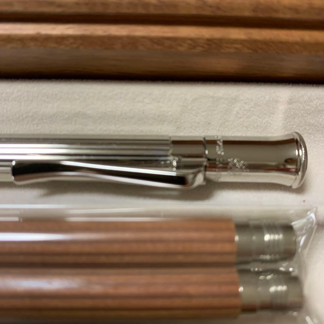 ファーバーカステル 伯爵コレクション プラチナボールペン パーフェクトペンシル茶