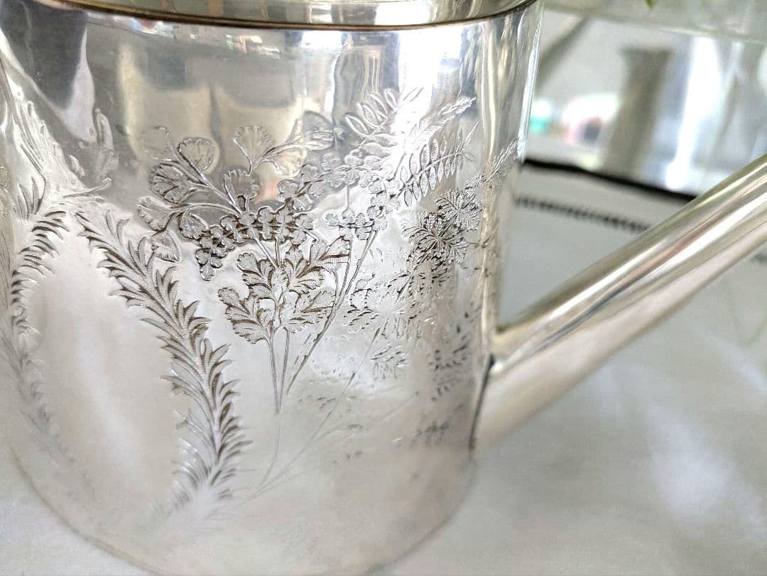 アンティーク　シルバー ティーポット ティーセット