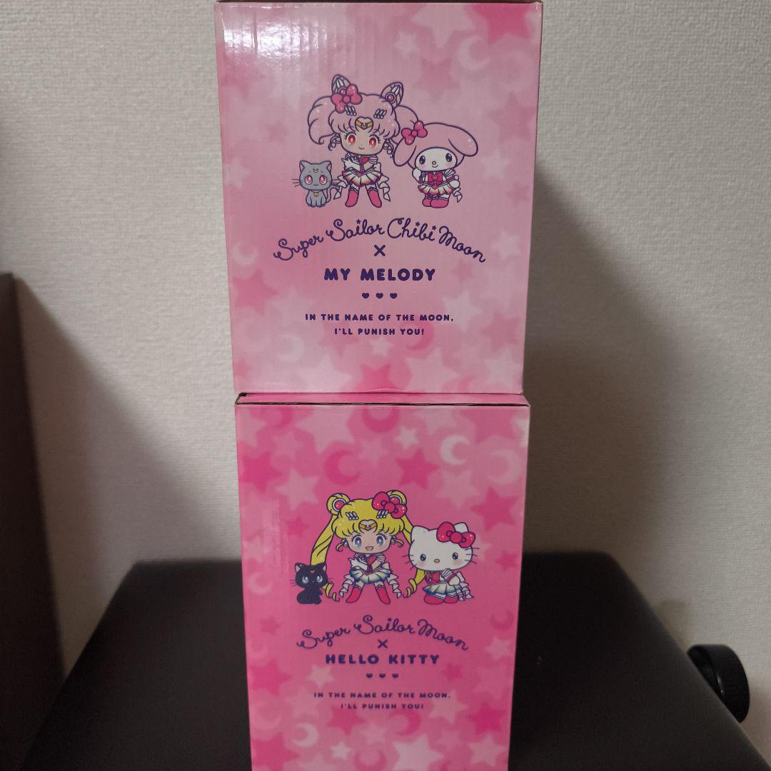 （希少品）サンリオ マイメロセーラームーン ルームライト×ミラー付きトレイセット