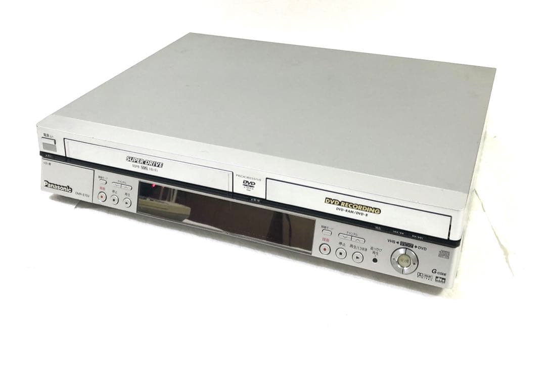 Panasonic DMR-E70V ビデオ一体型DVDレコーダー ダビング