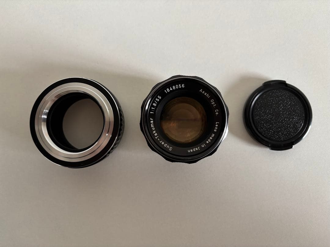 Super Takumar 55mm F1.8 & ソニーEマウント変換アダプタ