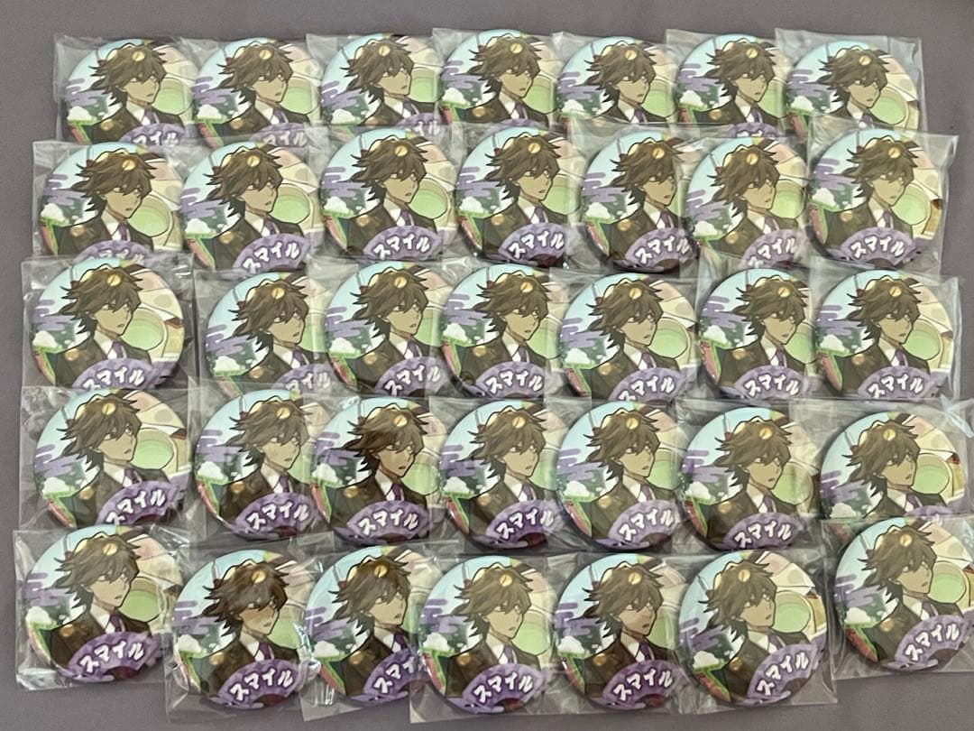 ワイテルズ スマイル 缶バッジ まとめ売り 35個