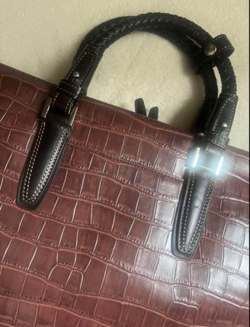 新品　Kiefer neu キーファーノイ　ビジネスバッグ 茶色