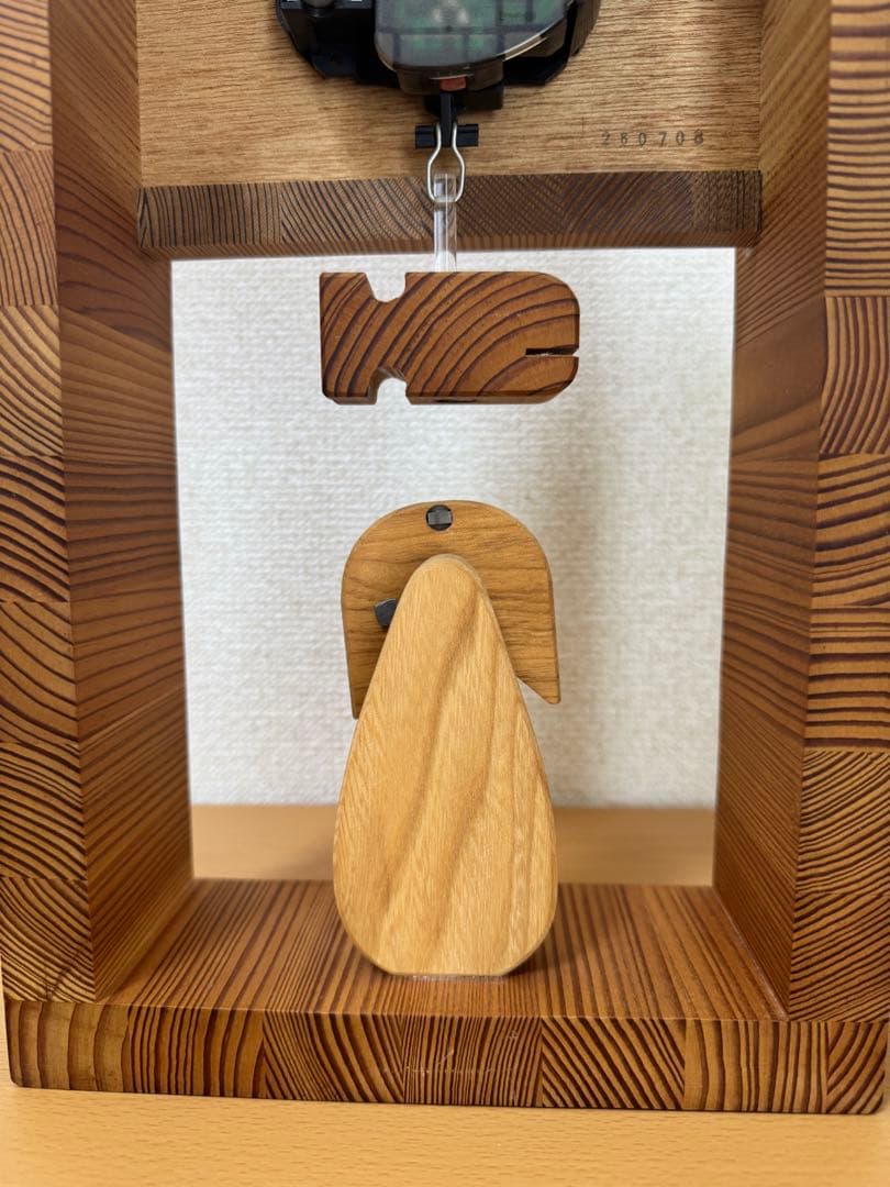 KICORI キコリ　時計　掛け時計　置き時計　サカナとネコ