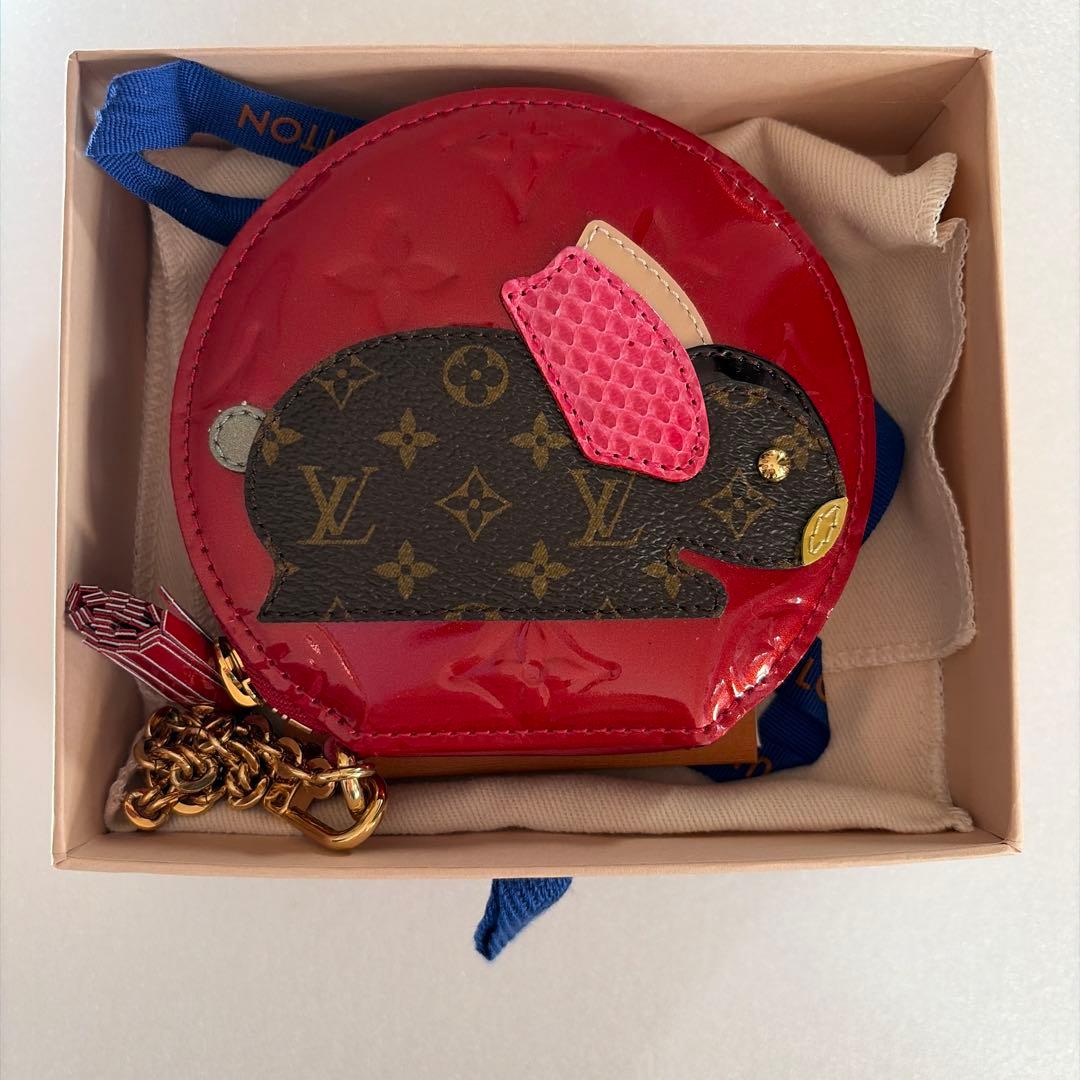 ルイヴィトン ポルトモネ ラパン ケース アニマル　うさぎ　モノグラム