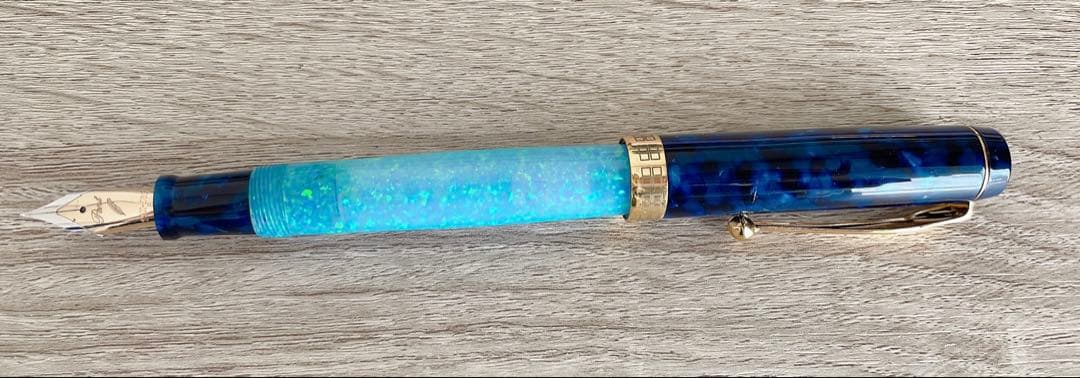 Pent〈ペント〉 万年筆 大西製作所 限定 オパール ファンタジア オーロラ