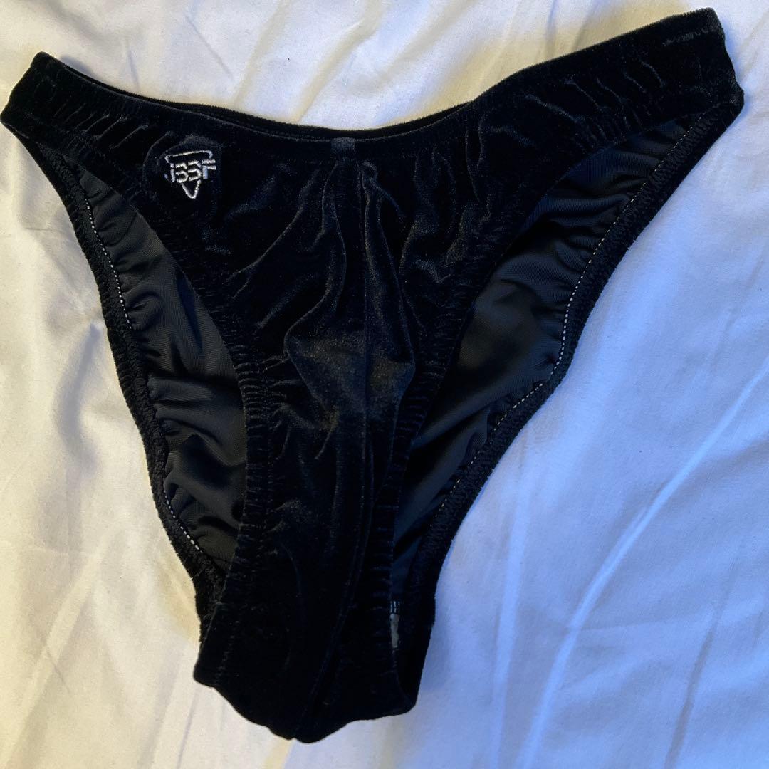 ブラックサテン　ビルパン　ボディビル　黒　Sサイズ　JBBF